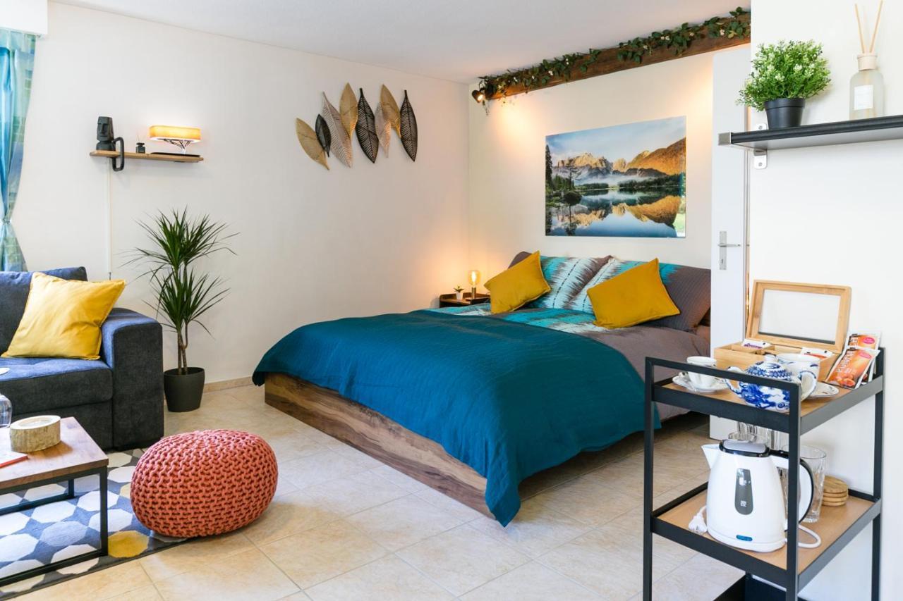 Spirit Apartments - Studio 1 - Kueche - Parkplatz 엥겔베르그 외부 사진