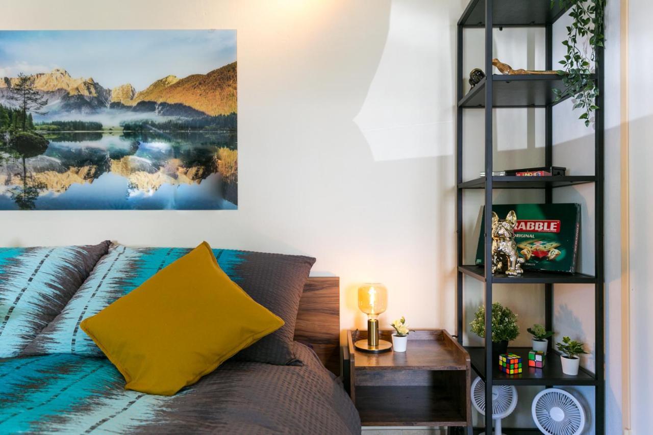 Spirit Apartments - Studio 1 - Kueche - Parkplatz 엥겔베르그 외부 사진