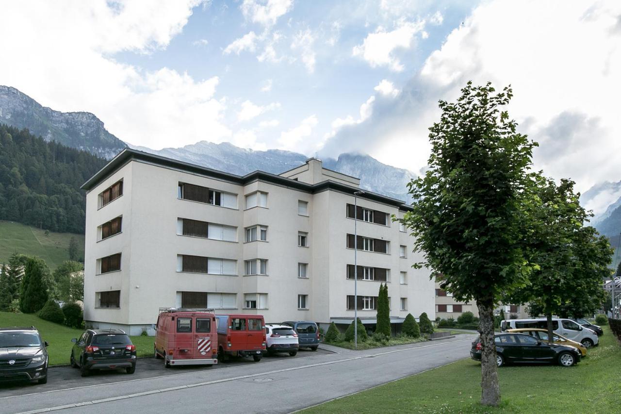 Spirit Apartments - Studio 1 - Kueche - Parkplatz 엥겔베르그 외부 사진